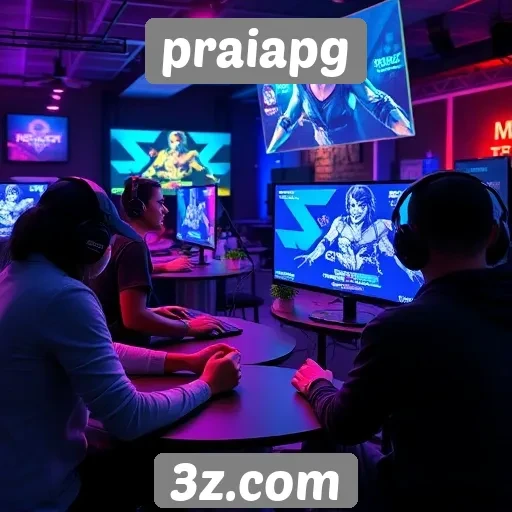 Plataforma praiapg promove eventos de games interativos